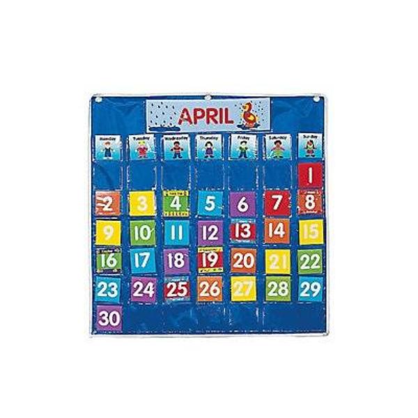 Classroom Calendar Pocket Chart