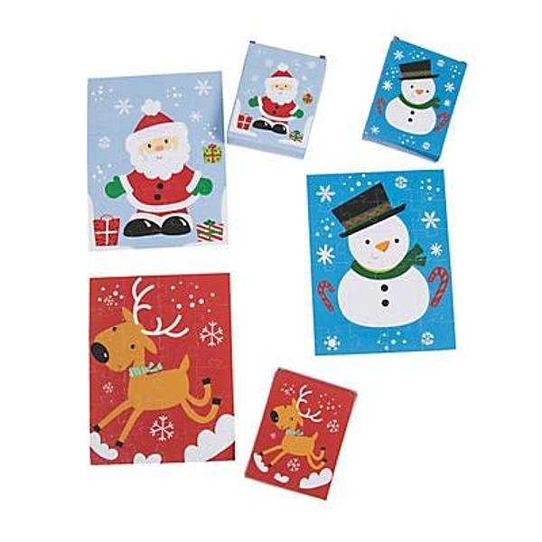 Christmas Character Jigsaw Puzzle - 50 pack