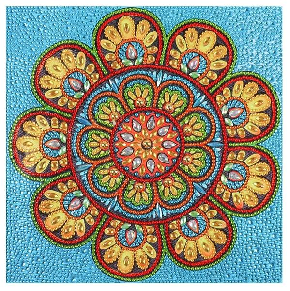 DIY Diamond Mosaic Mandala