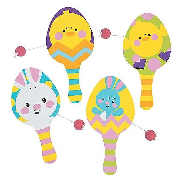 Easter Paddleball Games - 100pack