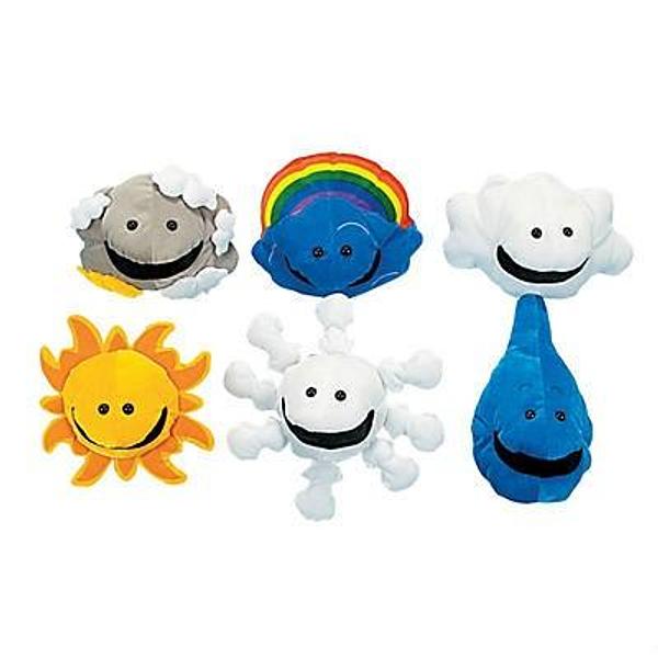 What’s the Weather Plush Puppets - 6pc