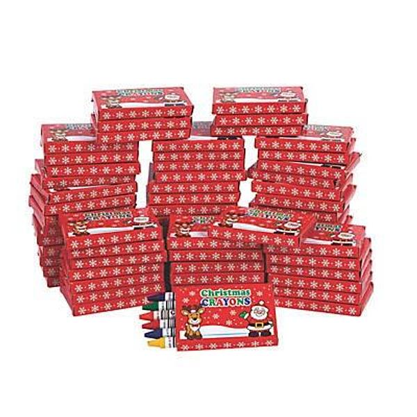 Bulk 6-Color Holiday Crayons- 120pack